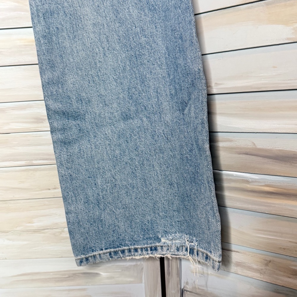 Current/Elliott Jarvis blue jeans in Hartley wash NWT size 30 distressed flare - Picture 7 of 14
